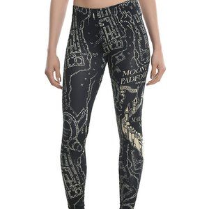 Harry Potter Marauders Map leggings like new